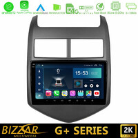 Bizzar g+ Series Chevrolet Aveo 2011-2017 8core Android12 6+128gb Navigation Multimedia Tablet 9 u-g-Cv0243