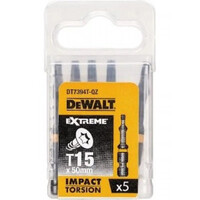 Dewalt DT7394T Μύτες Βιδώματος T15 X 50mm 5 Tεμάχια
