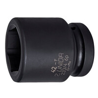 Unior 615202 Καρυδάκι Αέρος 1" με Κουρμπαριστές Επιφάνειες 233/4 6p No.36