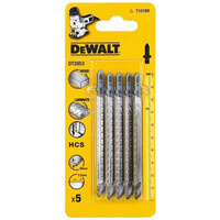 Dewalt DT2053 Λάμες Σέγας για Ξύλο 100 X 73 X 2.5 mm Σετ 5 Τεμαχίων