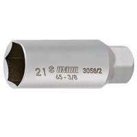 Unior 623217 Καρυδάκι για Μπουζί 3/8” με Λεπτά Τοιχώματα, 6γωνο 3058/2 No21