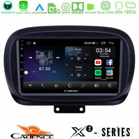 Cadence x2 Series 8core Android14 6+128gb  Fiat 500x Navigation Multimedia Tablet 9" u-x2-Ft0534