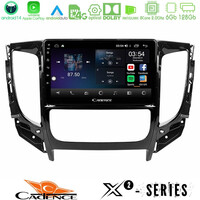 Cadence x2 Series 8core Android14 6+128gb  Mitsubishi L200 2016-> Amp; Fiat Fullback (Auto A/c) Navigation Multimedia Tablet 9" u-x2-Mt0719