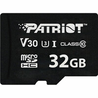 Patriot Memory Card VX Series 32GB MicroSDXC V30 Class 10 UHS-I U3 4K UHD (PSF32GVX31MCH) (PATRPSF32GVX31MCH)