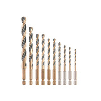 Dewalt DT20620 Σετ Τρυπανιών 10 τεμ Μαύρο + Χρυσό