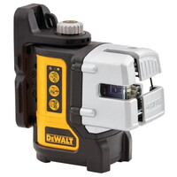 Dewalt DW089CG Λέιζερ Σταυρού 3 Γραμμών Πράσινης Δέσμης Αυτορυθμιζόμενο 50 μέτρων