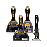 Dewalt 3-140 Σετ Σπάτουλες Στόκου με Ελαστική Λαβή 4ΤΜΧ