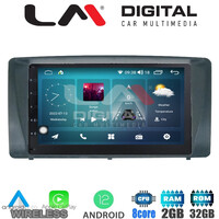 LM Digital - LM R8014 GPS Οθόνη OEM Multimedia Αυτοκινήτου για Toyota Corolla 2000 > 2007 (CarPlay/AndroidAuto/BT/GPS/WIFI/GPRS)