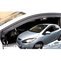 ΑΝΕΜ.23180 MAZDA 2 3D 2007-2014 ΗΛΕΚΤΡΙΚΑ ΠΑΡΑΘΥΡΑ ΖΕΥΓΑΡΙ ΑΝΕΜΟΘΡΑΥΣΤΕΣ ΑΠΟ ΕΥΚΑΜΠΤΟ ΦΙΜΕ ΠΛΑΣΤΙΚΟ HEKO - 2 ΤΕΜ.