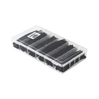 DM-0877-L . Σετ θερμοσυστελλόμενο HST-100B 10cm 100τμχ μαύρα