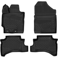 EXP.ELEMENT3D02541210K/NV TOYOTA YARIS HYBRID 5D (ΥΒΡΙΔΙΚΟ) 2017-2020  ΜΑΡΚΕ ΠΑΤΑΚΙΑ ΣΕ ΣΚΑΦΗ TPE ΛΑΣΤΙΧΟ ΣΕ ΜΑΥΡΟ ΧΡΩΜΑ NOVLINE - 4 ΤΕΜ.