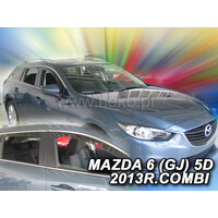 ΑΝΕΜ.SET23161 MAZDA 6 GJ 5D COMBI 08/2013+ ΣΕΤ ΑΝΕΜΟΘΡΑΥΣΤΕΣ ΑΥΤΟΚΙΝΗΤΟΥ ΑΠΟ ΕΥΚΑΜΠΤΟ ΦΙΜΕ ΠΛΑΣΤΙΚΟ HEKO - 4 ΤΕΜ.