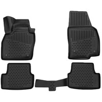 EXP.ELEMENT3D02409210K/NV SEAT ALHAMBRA 5D 2017+  ΜΑΡΚΕ ΠΑΤΑΚΙΑ ΣΕ ΣΚΑΦΗ TPE ΛΑΣΤΙΧΟ ΣΕ ΜΑΥΡΟ ΧΡΩΜΑ NOVLINE - 4 ΤΕΜ.
