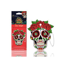 A83118/AM ΑΡΩΜΑΤΙΚΟ ΚΡΕΜΑΣΤΟ AROMA CAR MUERTOS  SILVER TATTOO ΑMiO - 1 TEM.