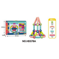 Παιχνίδι κατασκευών DIY με μαγνήτες - HD378A - 221818