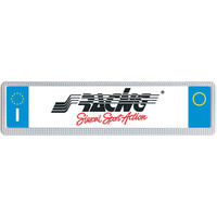 SRPTX/3W ΠΛΑΙΣΙΟ ΠΙΝΑΚΙΔΩΝ ΛΕΥΚΟ 50,5x11cm  SIMONI RACING - 1 ΤΕΜ.