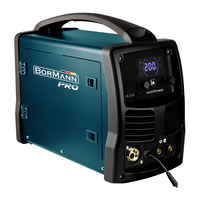 BORMANN Pro   BIW1310   ΗΛΕΚΤΡΟΚΟΛΛΗΣΗ MIG/MMA 200A, GAS/ΝΟ GAS, 1/3/5Kg (0,6-1mm)