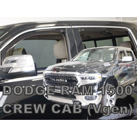 ΑΝΕΜ.SET13421 DODGE RAM 1500 CREW CAB (ΔΙΠΛΟΚΑΜΠΙΝΟ) 4D 2019+ ΣΕΤ ΑΝΕΜΟΘΡΑΥΣΤΕΣ ΑΥΤΟΚΙΝΗΤΟΥ ΑΠΟ ΕΥΚΑΜΠΤΟ ΦΙΜΕ ΠΛΑΣΤΙΚΟ HEKO - 4 ΤΕΜ.