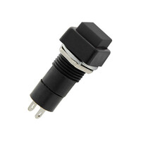 DM-1828B . Διακόπτης ON-OFF Τετράγωνος 1A 250V/125V 3A μαύρο