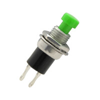 DM-3951G . Μπουτόν Push OFF 1A 250V/125V 3A πράσινο