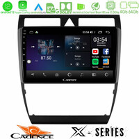 Cadence x Series Audi a6 (C5) 1997-2004 8core Android12 4+64gb Navigation Multimedia Tablet 9 u-x-Au0857