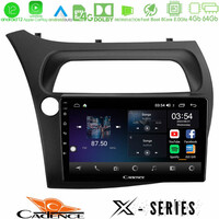 Cadence x Series Honda Civic 8core Android12 4+64gb Navigation Multimedia Tablet 9 u-x-Hd107n