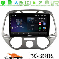 Cadence x Series Hyundai i20 2009-2012 Manual a/c 8core Android12 4+64gb Navigation Multimedia Tablet 9 u-x-Hy0709m