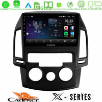 Cadence x Series Hyundai i30 2007-2012 Manual a/c 8core Android12 4+64gb Navigation Multimedia Tablet 9 u-x-Hy0799