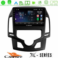 Cadence x Series Hyundai i30 2007-2012 Auto a/c 8core Android12 4+64gb Navigation Multimedia Tablet 9 u-x-Hy0800