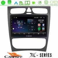 Cadence x Series Mercedes c Class (W203) 8core Android12 4+64gb Navigation Multimedia Tablet 9 u-x-Mb0925