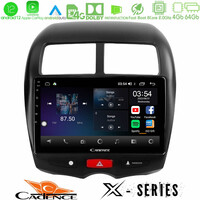 Cadence x Series Mitsubishi asx 8core Android12 4+64gb Navigation Multimedia Tablet 10 u-x-Mt0075