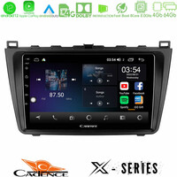 Cadence x Series Mazda 6 2008-2012 8core Android12 4+64gb Navigation Multimedia Tablet 9 u-x-Mz0233