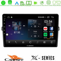 Cadence x Series Toyota Auris 8core Android12 4+64gb Navigation Multimedia Tablet 10 u-x-Ty472