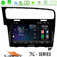 Cadence x Series vw Golf 7 8core Android12 4+64gb Navigation Multimedia Tablet 10 u-x-Vw0003pb