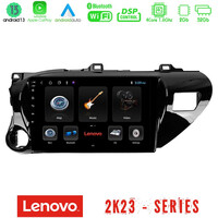Lenovo car pad Toyota Hilux 2017-2021 4core Android 13 2+32gb Navigation Multimedia Tablet 10 u-len-Ty600