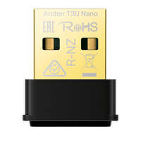 TP-LINK Mini Dual Band Wi-Fi USB Adapter AC1300 V1 (ARCHER T3U NANO) (TPARCHERT3UNANO)