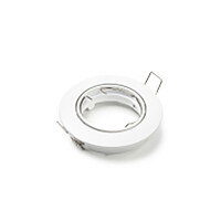 123LED GU10 Round White Fitting (LDR08000)