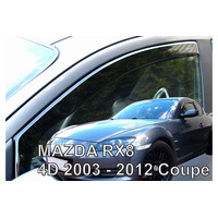 ΑΝΕΜ.23181 MAZDA RX8 4D 2003-2012 COUPE ΖΕΥΓΑΡΙ ΑΝΕΜΟΘΡΑΥΣΤΕΣ ΑΠΟ ΕΥΚΑΜΠΤΟ ΦΙΜΕ ΠΛΑΣΤΙΚΟ HEKO - 2 ΤΕΜ.