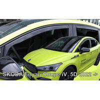 ΑΝΕΜ.SET28363 SKODA ENYAQ COUPE 5D 2022+​ ΣΕΤ ΑΝΕΜΟΘΡΑΥΣΤΕΣ ΑΥΤΟΚΙΝΗΤΟΥ ΑΠΟ ΕΥΚΑΜΠΤΟ ΦΙΜΕ ΠΛΑΣΤΙΚΟ HEKO - 4 ΤΕΜ.