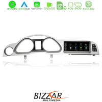 Bizzar oem Audi a6 (4f) 2004-2008 με Mmi2g Android12 8core 4+64gb Navigation Multimedia Station 8.8 u-mr-Au9635