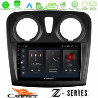 Cadence z Series Dacia Sandero 2014-2020 8core Android12 2+32gb Navigation Multimedia Tablet 9 u-z-Dc0621