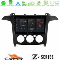 Cadence z Series Ford s-max 2006-2008 (Manual A/c) 8core Android12 2+32gb Navigation Multimedia Tablet 9 u-z-Fd408