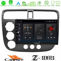 Cadence z Series Honda Civic 2001-2005 8core Android12 2+32gb Navigation Multimedia Tablet 9 u-z-Hd174n