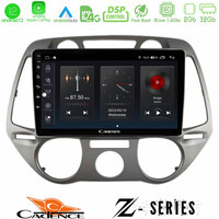 Cadence z Series Hyundai i20 2009-2012 Manual a/c 8core Android12 2+32gb Navigation Multimedia Tablet 9 u-z-Hy0709m