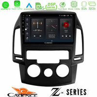 Cadence z Series Hyundai i30 2007-2012 Manual a/c 8core Android12 2+32gb Navigation Multimedia Tablet 9 u-z-Hy0799