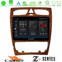 Cadence z Series Mercedes c Class (W203) 8core Android12 2+32gb Navigation Multimedia Tablet 9 (Wooden Style) u-z-Mb0925w