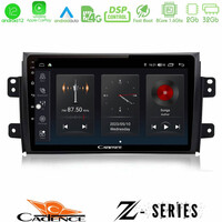 Cadence z Series Suzuki sx4 2006-2014 Fiat Sedici 2006-2014 8core Android12 2+32gb Navigation Multimedia Tablet 9 u-z-Sz0649