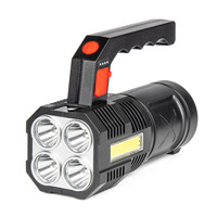 03273/AM ΦΑΚΟΣ ΧΕΙΡΟΣ 4LED+1COB 1.200mAh 300lm microUSB ΕΠΑΝΑΦΟΡΤΙΖΟΜΕΝΟΣ ΑMiO - 1 TEM.