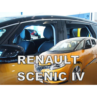 ΑΝΕΜ.SET27004 RENAULT SCENIC 5D 2017+ ΣΕΤ ΑΝΕΜΟΘΡΑΥΣΤΕΣ ΑΥΤΟΚΙΝΗΤΟΥ ΑΠΟ ΕΥΚΑΜΠΤΟ ΦΙΜΕ ΠΛΑΣΤΙΚΟ HEKO - 4 ΤΕΜ.