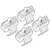 N21157 CITROEN C4 PICASSO 6/13+ KIT ΑΚΡΑ (ΠΟΔΙΑ) ΓΙΑ ΜΠΑΡΕΣ NORDRIVE